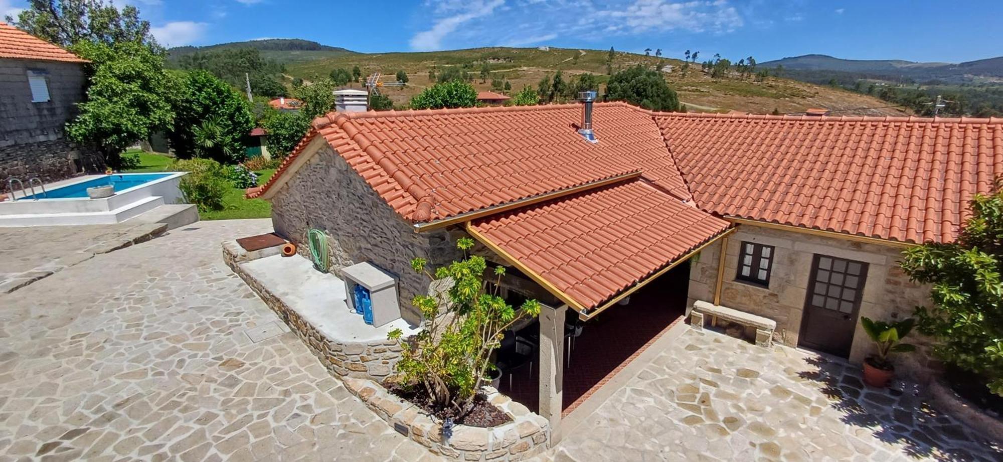 Casa Da Rosa Porreiras Villa Paredes de Coura Eksteriør bilde
